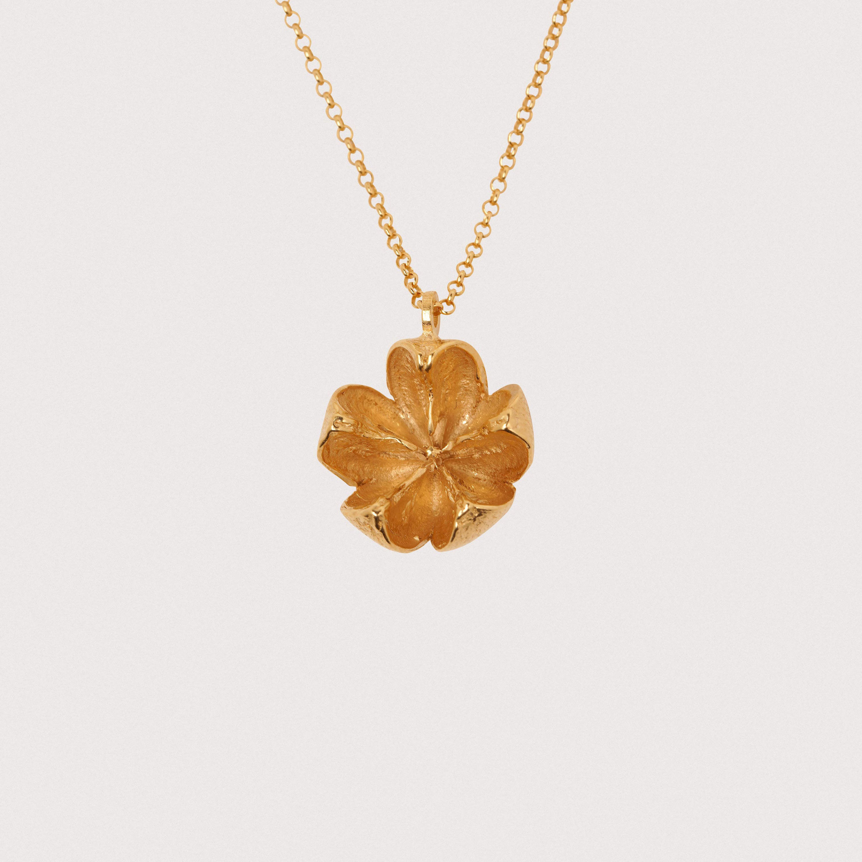 spherical fruit pendant with chain