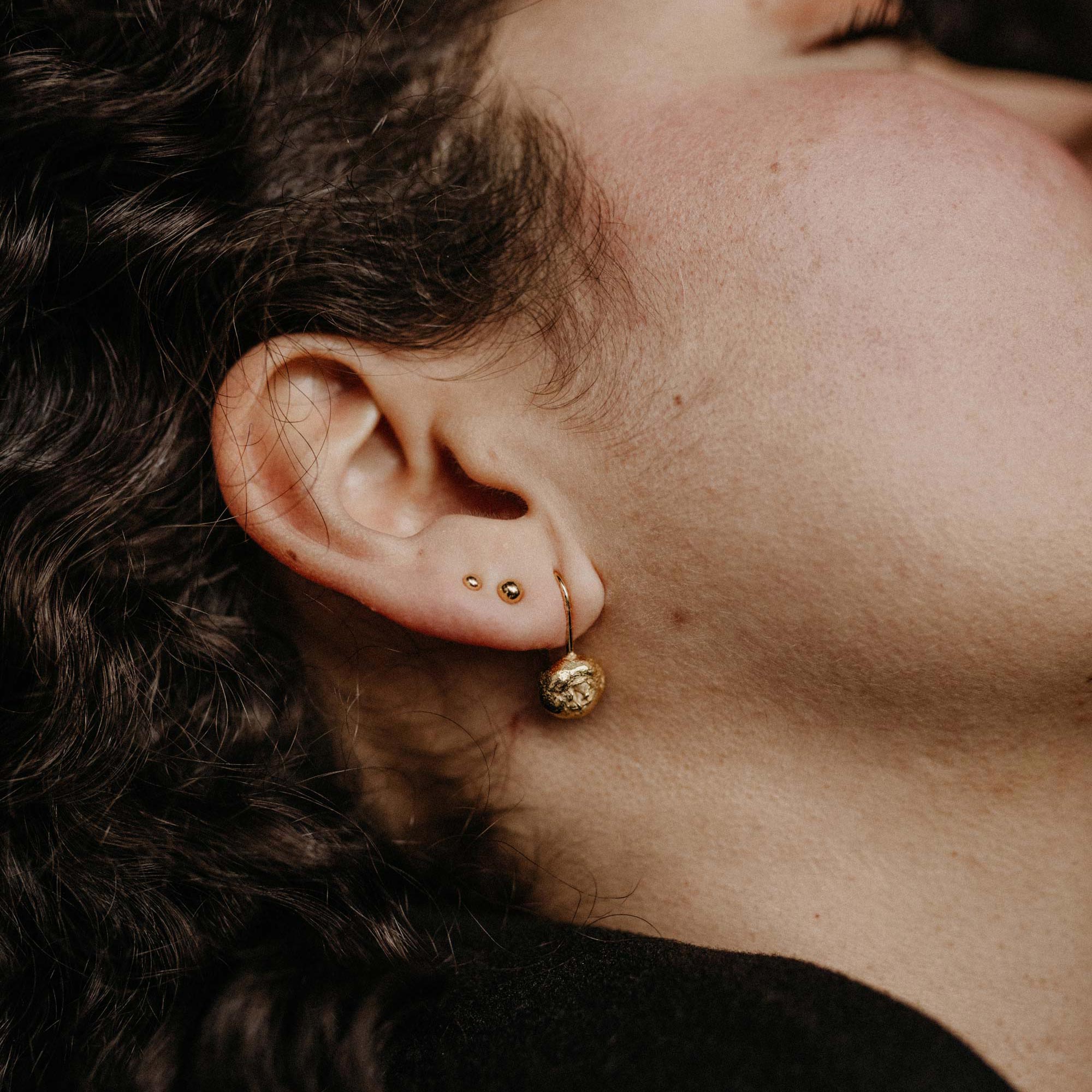 Blueberry earrings
