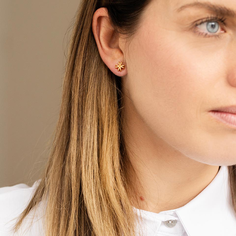 Le Pompon – “petit” ear studs