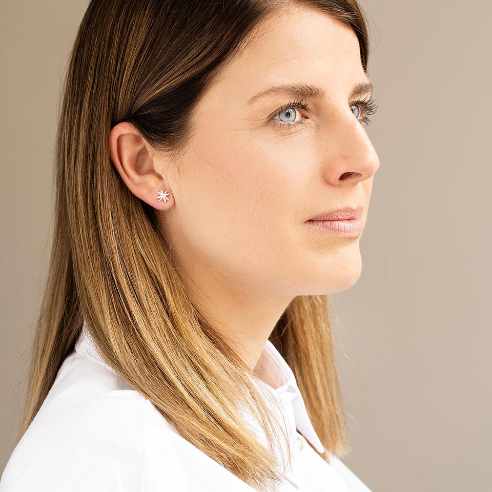 Le Pompon – “petit” ear studs