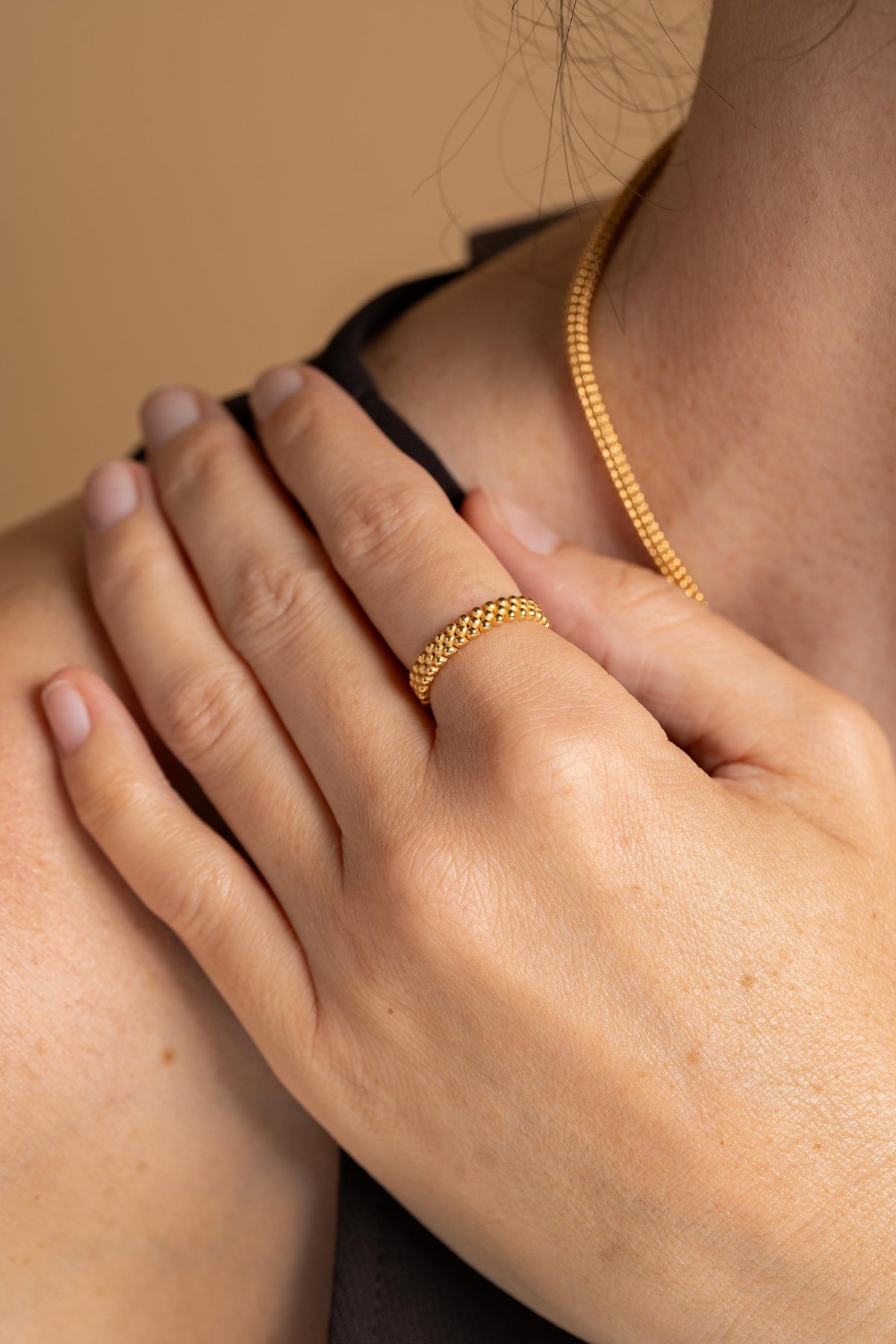 polka dots ring – malý
