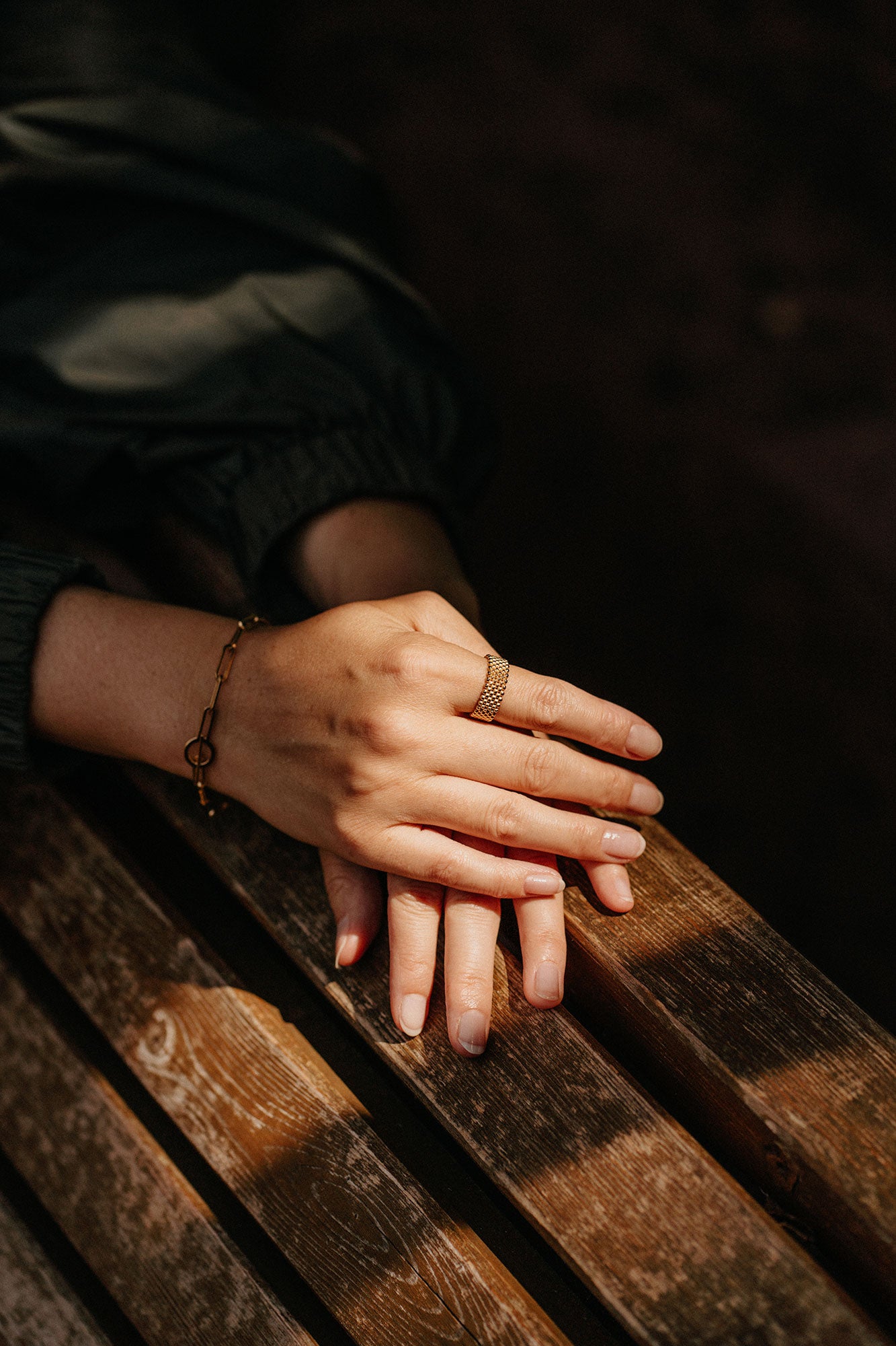 polka dots ring – velký