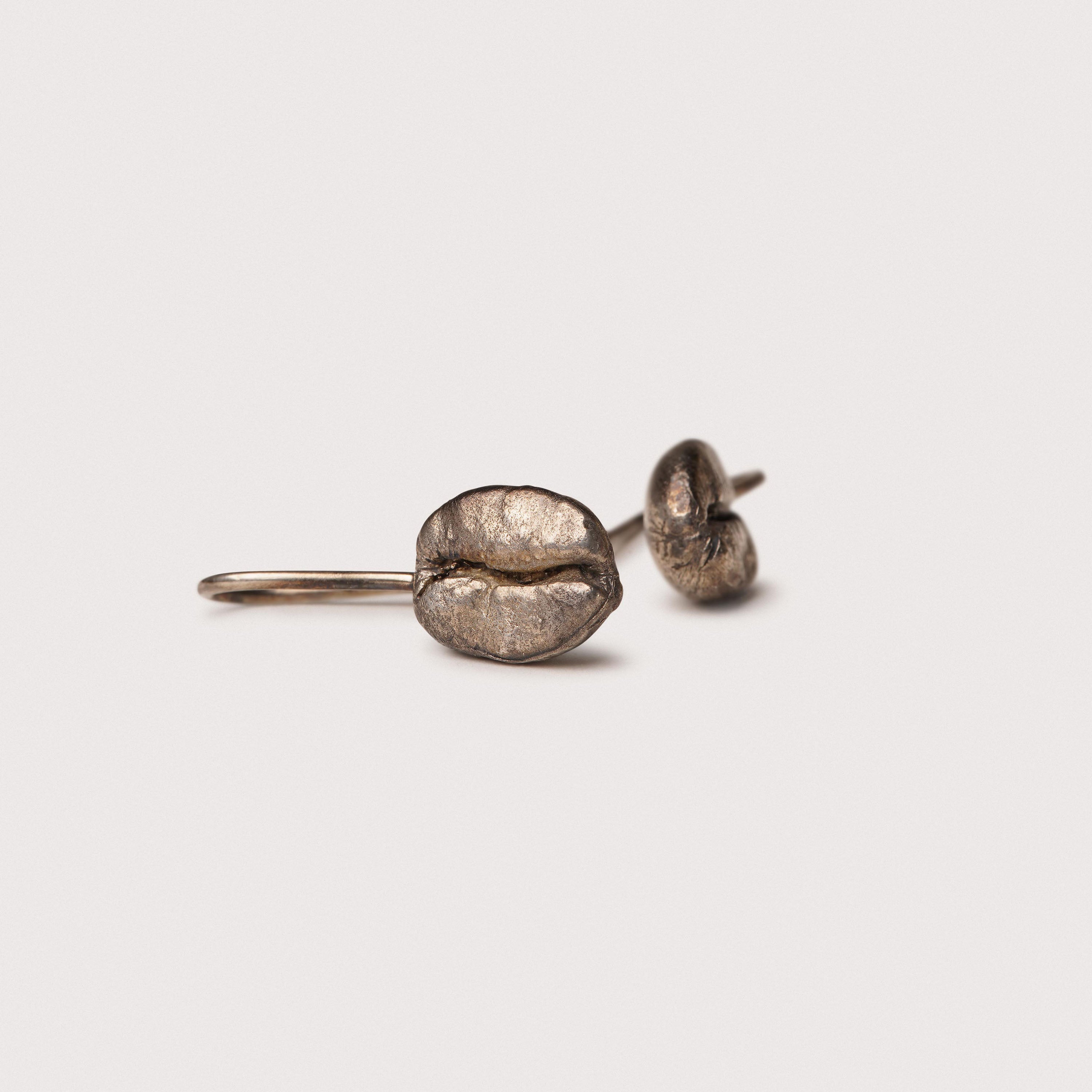 Coffee bean earrings