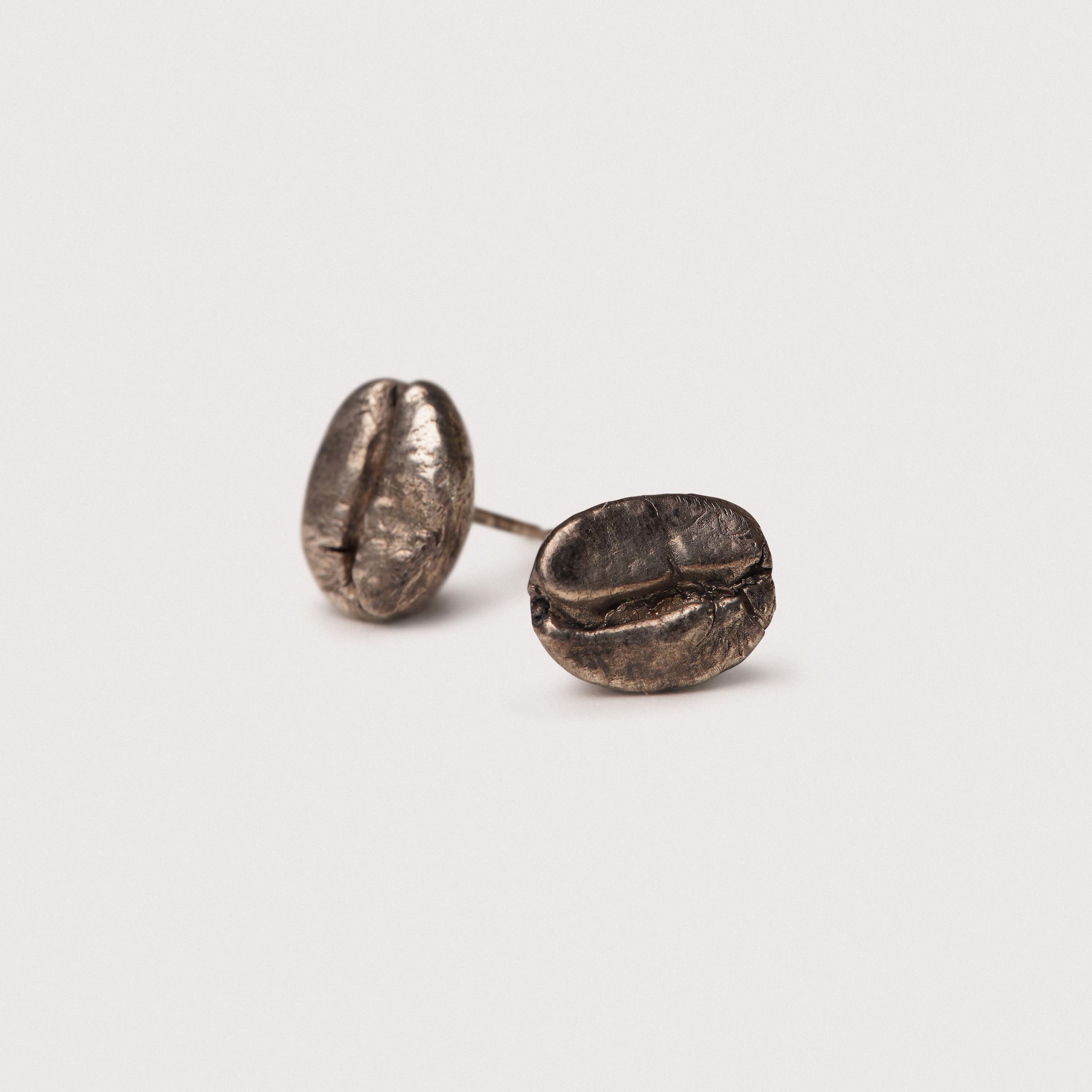 Coffee bean earrings