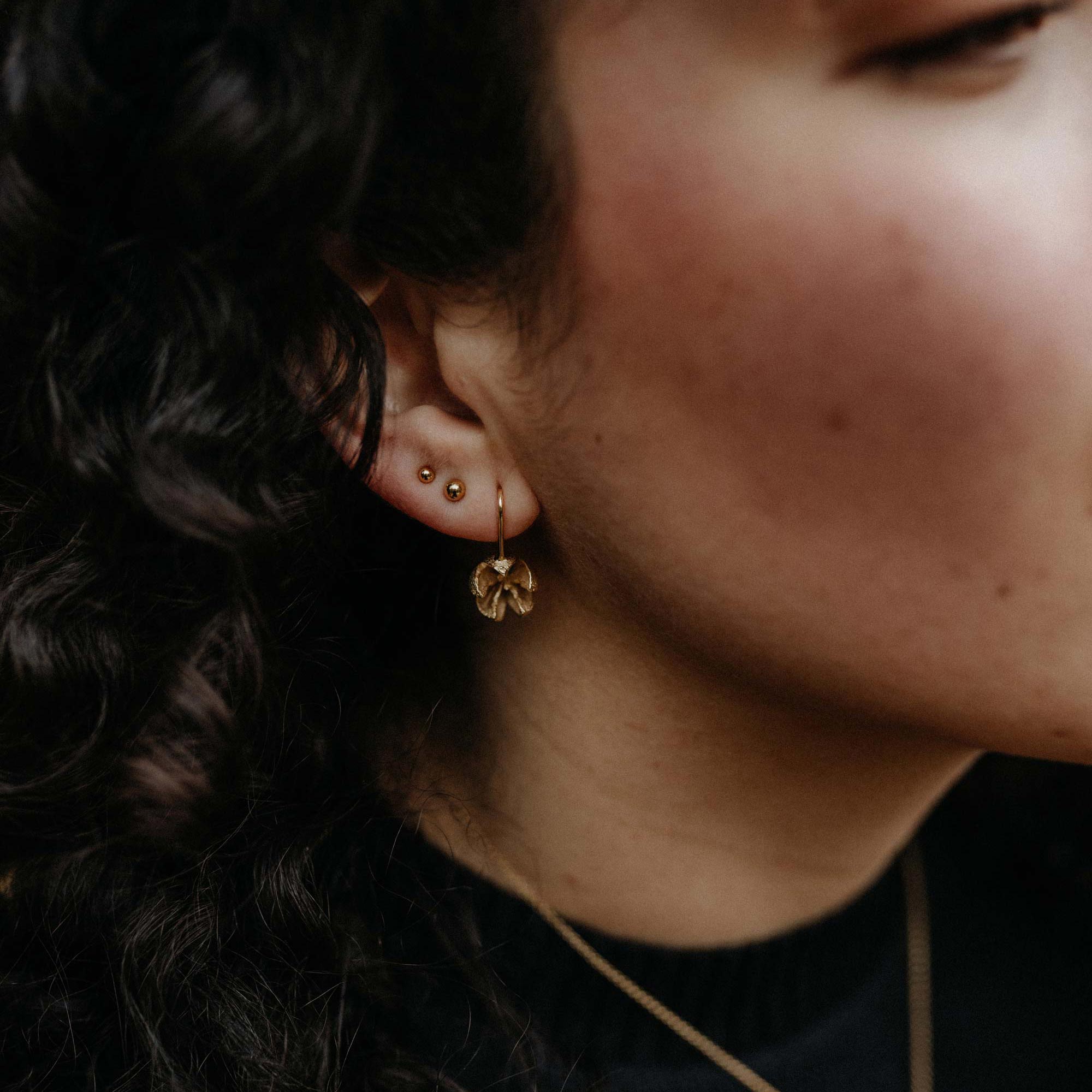 Globe fruit earring