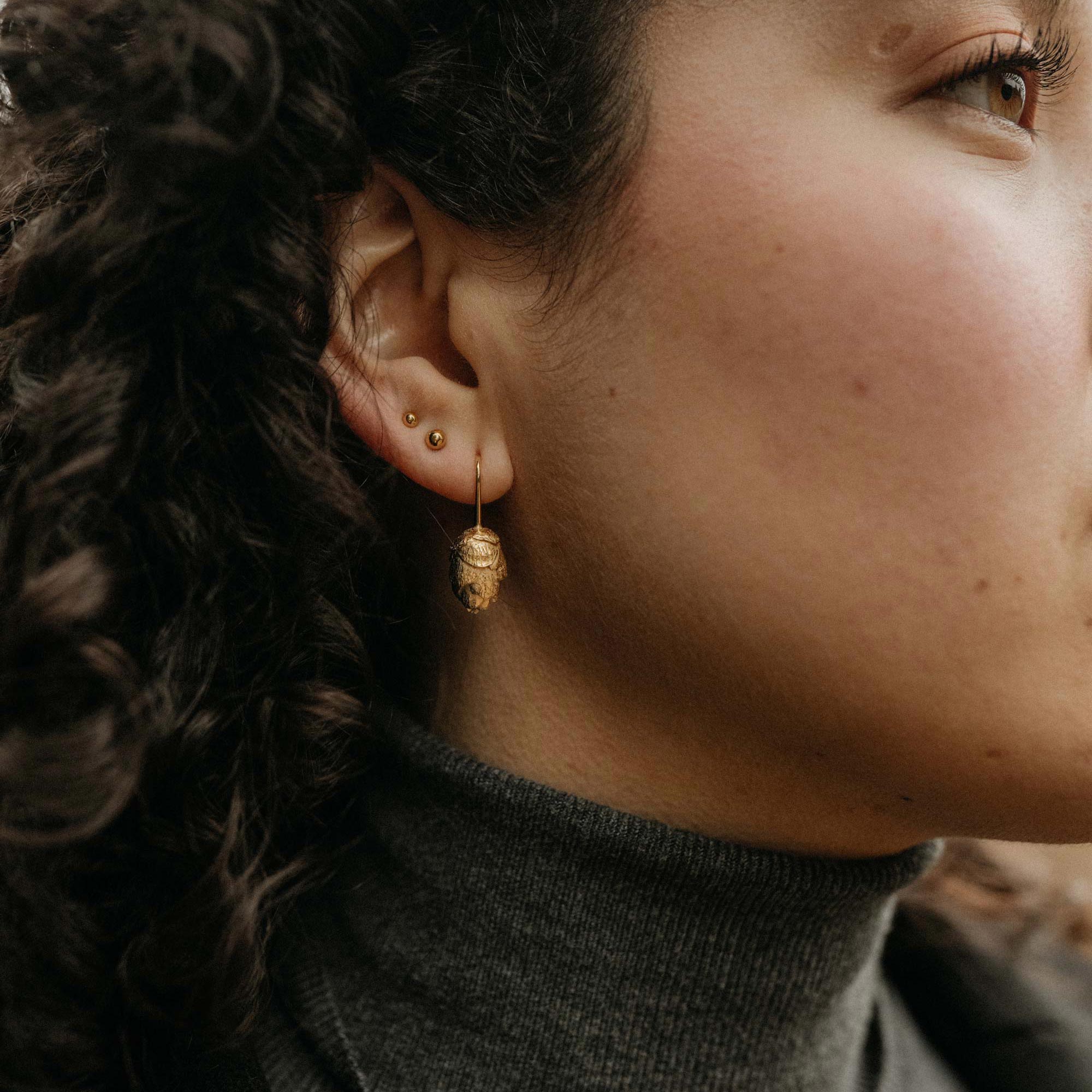 Cone earrings